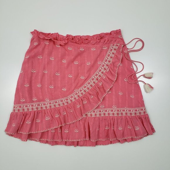 Love Sam Dresses & Skirts - Love Sam Midsummer Wrap Mini Skirt Women’s Large
